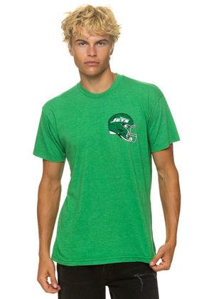 NEW YORK JETS HELMET CREW TEE SHIRT