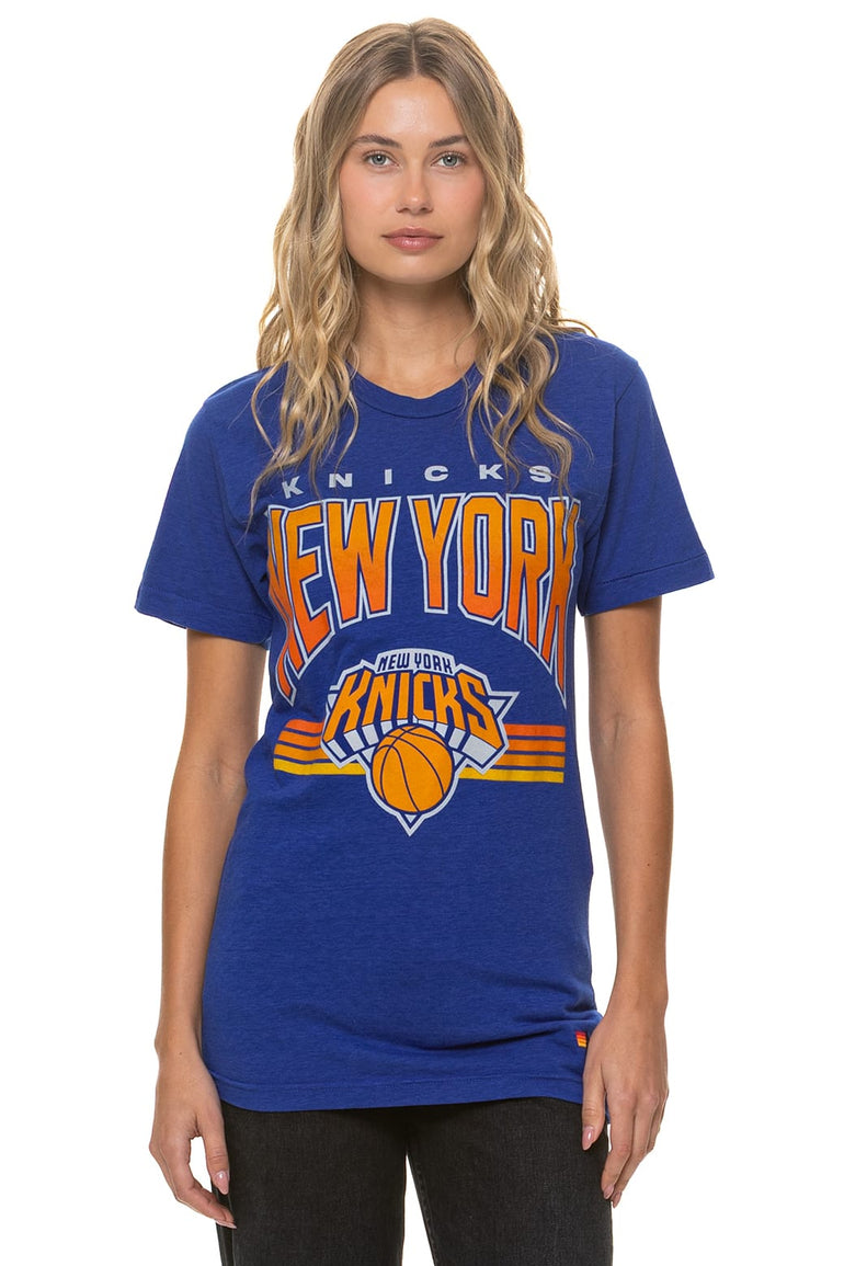 NEW YORK KNICKS 2026 CREW TEE - KNICKS BLUE