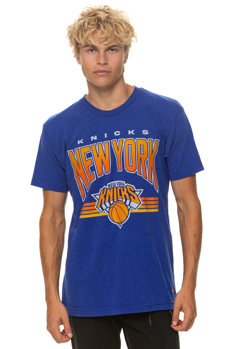 NEW YORK KNICKS 2026 CREW TEE - KNICKS BLUE