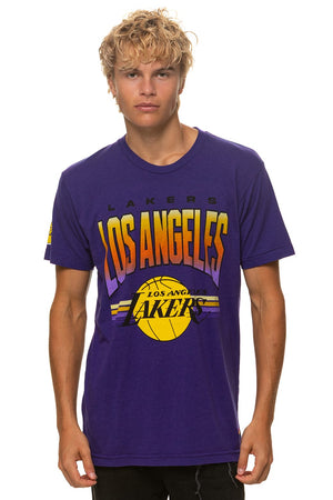 LOS ANGELES LAKERS 2026 CREW TEE - LAKERS PURPLE