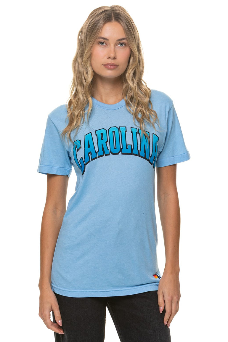 UNC 2026 CREW TEE SHIRT - CAROLINA BLUE