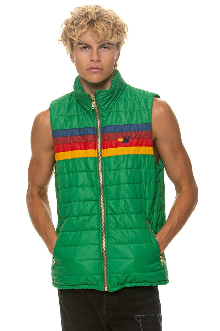 MEN'S 4 STRIPE VEST - AMAZON