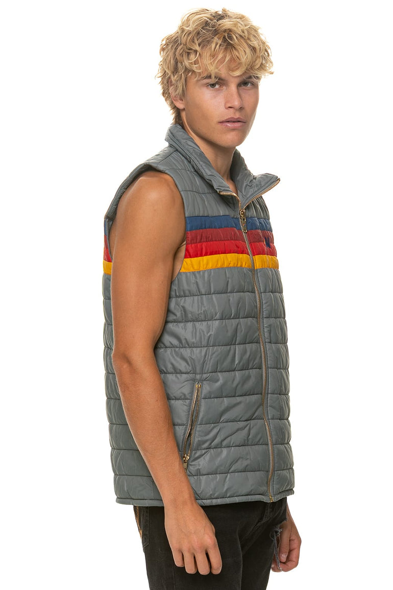 MEN'S 4 STRIPE VEST - SEDONA