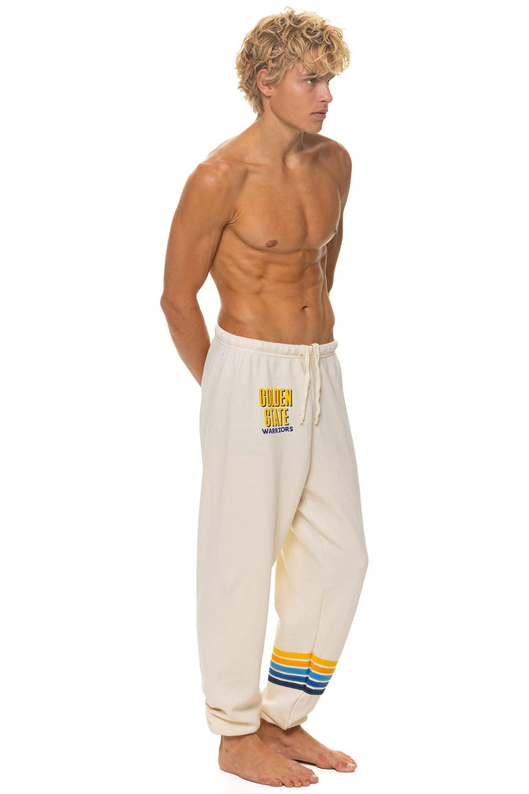 GOLDEN STATE WARRIORS 2026 UNISEX SWEATPANTS - VINTAGE WHITE