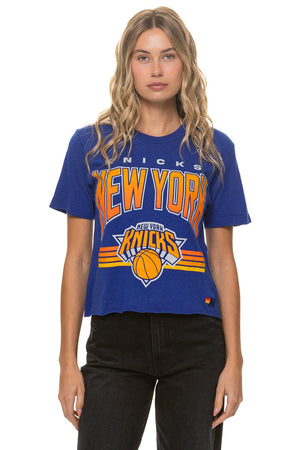 NEW YORK KNICKS 2026 BOYFRIEND TEE - KNICKS BLUE