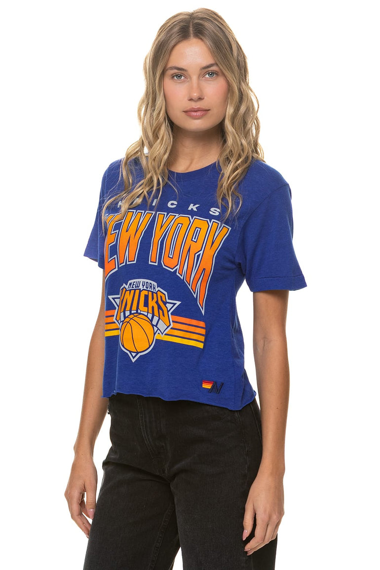 NEW YORK KNICKS 2026 BOYFRIEND TEE - KNICKS BLUE