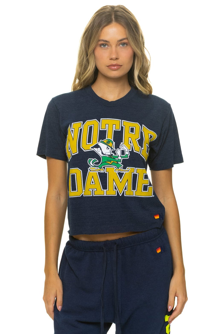 NOTRE DAME 2026 BOYFRIEND TEE - NAVY
