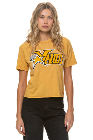 VANDERBILT UNIVERSITY 2026 BOYFRIEND TEE - FALLBACK GOLD