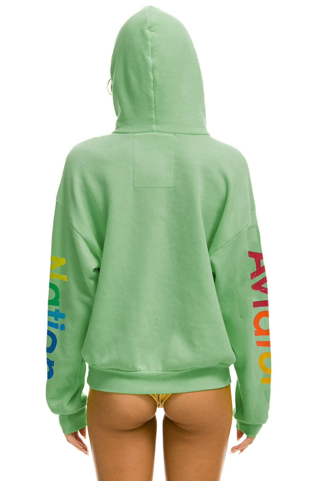 AVIATOR NATION ASPEN RELAXED PULLOVER HOODIE - MINT Hoodie Aviator Nation 