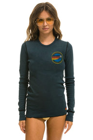 AVIATOR NATION ASPEN THERMAL - CHARCOAL Thermal Aviator Nation 