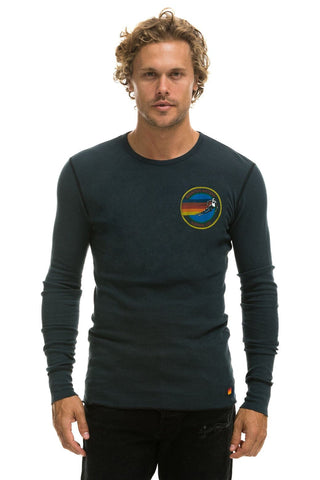 AVIATOR NATION ASPEN THERMAL - CHARCOAL Thermal Aviator Nation 