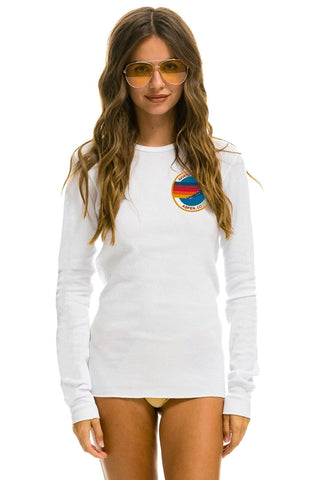 AVIATOR NATION ASPEN THERMAL - WHITE Thermal Aviator Nation 