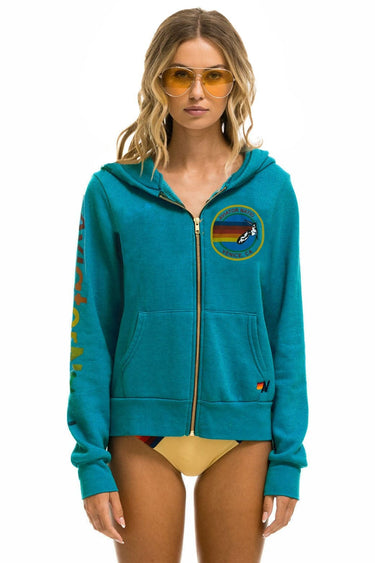 AVIATOR NATION HOODIE - TEAL