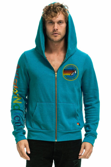 AVIATOR NATION HOODIE - TEAL