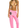 AVIATOR NATION LAGUNA BEACH SWEATPANTS - NEON PINK Women's Sweatpants Aviator Nation 