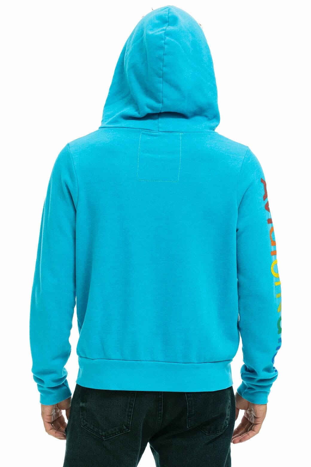 AVIATOR NATION NEW YORK CITY HOODIE - NEON BLUE Hoodie Aviator Nation 
