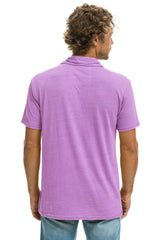 AVIATOR NATION POLO - NEON PURPLE Tees Aviator Nation 