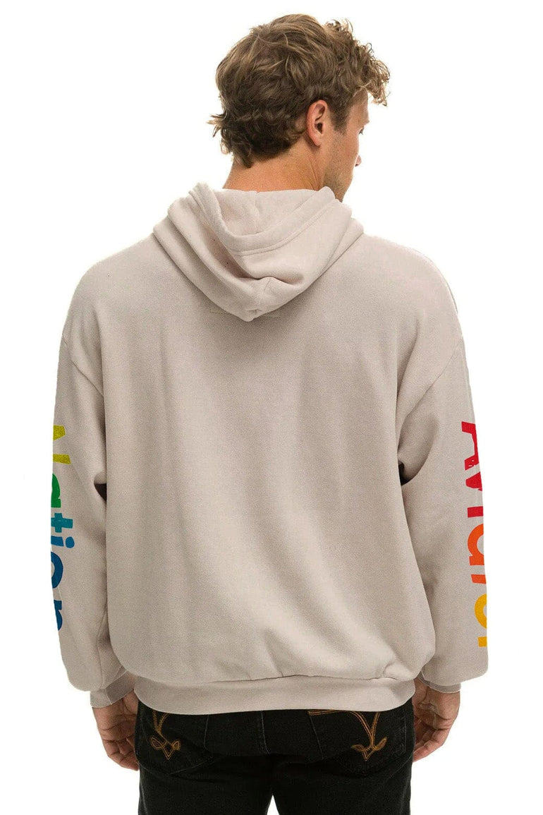 AVIATOR NATION RELAXED PULLOVER HOODIE - SAND Hoodie Aviator Nation