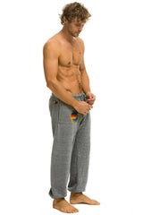 AVIATOR NATION SAN FRANCISCO SWEATPANTS - HEATHER GREY Men's Sweatpants Aviator Nation 