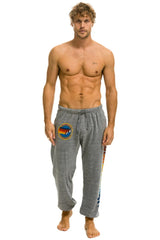 AVIATOR NATION SAN FRANCISCO SWEATPANTS - HEATHER GREY Men's Sweatpants Aviator Nation 