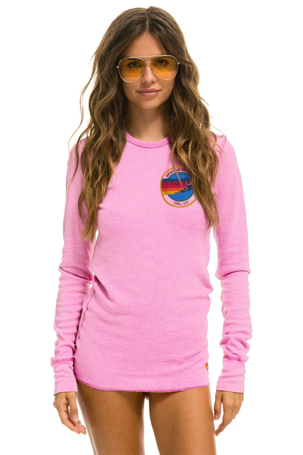 AVIATOR NATION VAIL THERMAL - NEON PINK Thermal Aviator Nation 