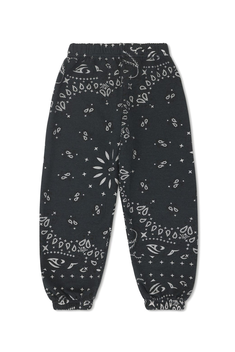 KID'S BANDANA SWEATPANTS - CHARCOAL