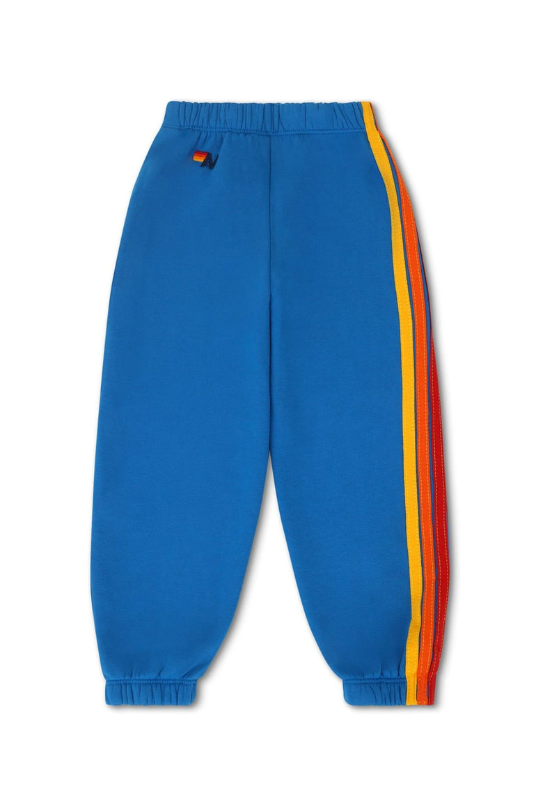 KID'S 5 STRIPE SWEATPANTS - ADVENTURE BLUE