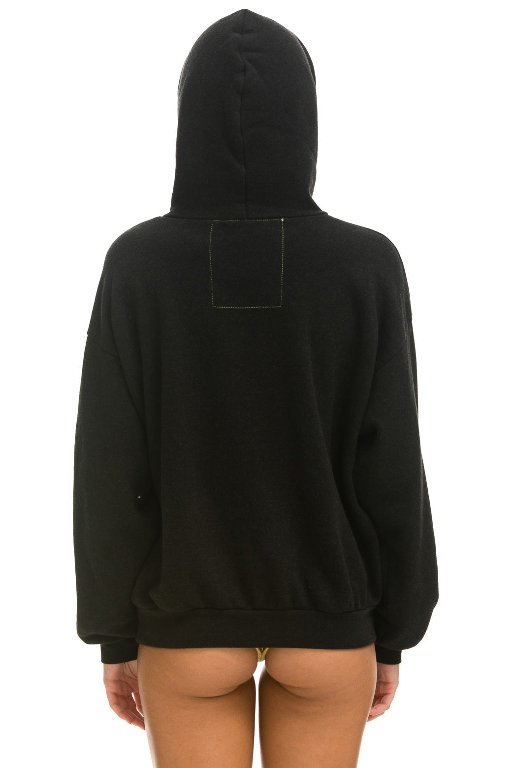 BOLT GRADIENT RELAXED PULLOVER HOODIE - BLACK // BLUE Hoodie Aviator Nation 