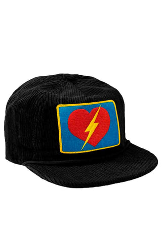 BOLT HEART - VINTAGE CORDUROY TRUCKER HAT HATS Aviator Nation 