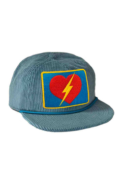 BOLT HEART - VINTAGE CORDUROY TRUCKER HAT HATS Aviator Nation 