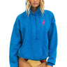 BOLT STITCH PULLOVER HOODIE RELAXED - OCEAN // NEON PINK Hoodie Aviator Nation 