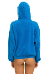 BOLT STITCH PULLOVER HOODIE RELAXED - OCEAN // NEON PINK Hoodie Aviator Nation 