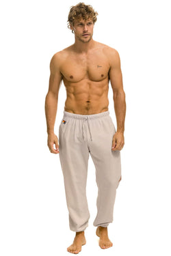 BOLT SWEATPANTS - SAND // MOCHA Men's Sweatpants Aviator Nation 