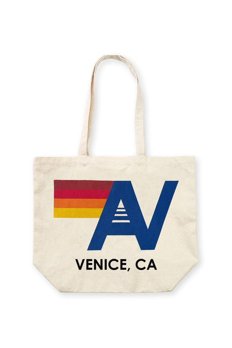 CANVAS LOGO TOTE BAG Third Party Aviator Nation SMALL