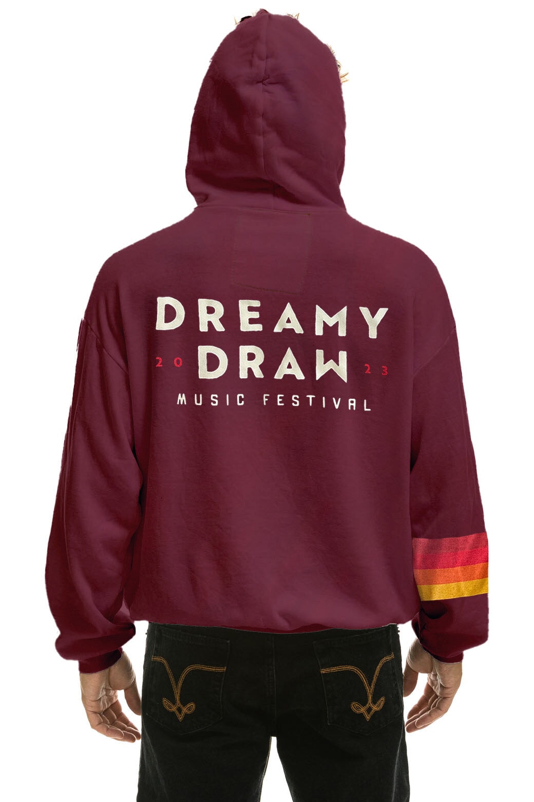 DREAMY DRAW 2023 RELAXED PULLOVER HOODIE - PLUM Hoodie Aviator Nation 