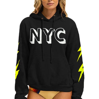 GOV BALL 2024 PULLOVER HOODIE RELAXED - BLACK Aviator Nation 