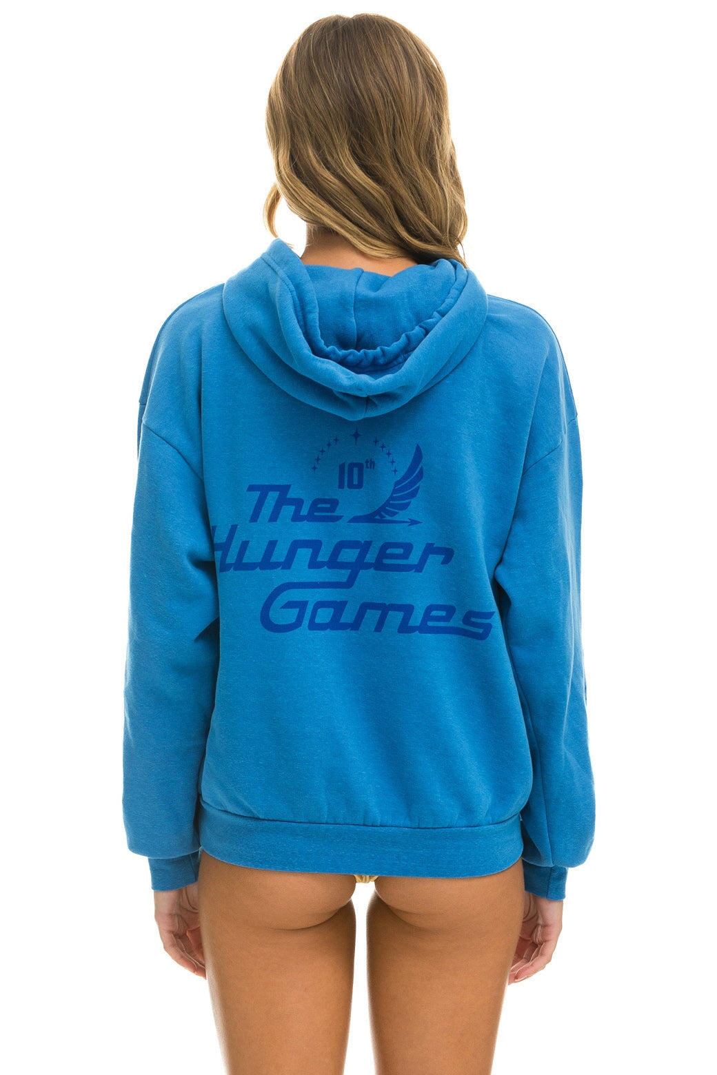 HUNGER GAMES RELAXED PULLOVER HOODIE - COBALT Hoodie Aviator Nation 