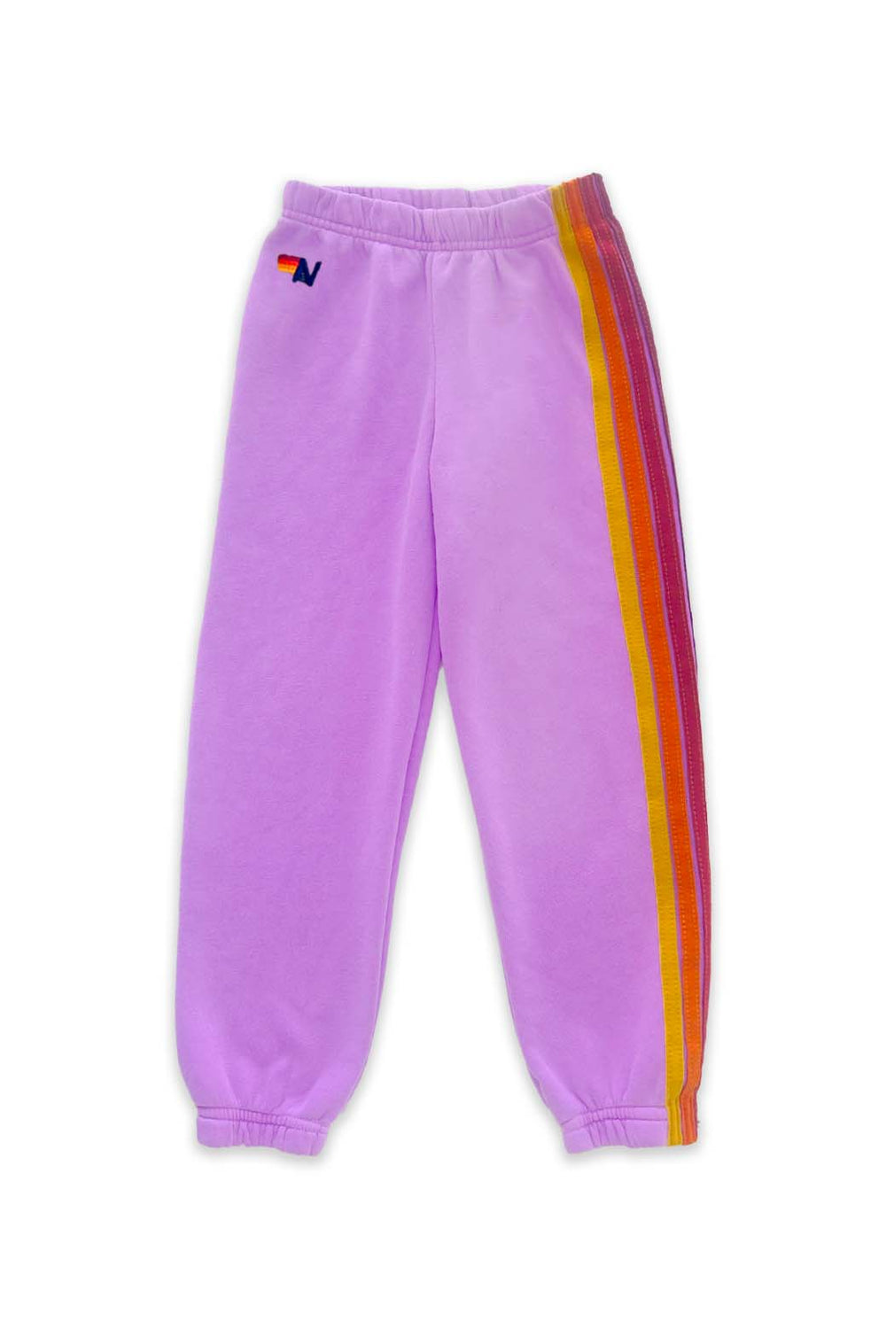 Kids 5 Stripe Sweatpants Charcoal main image 1