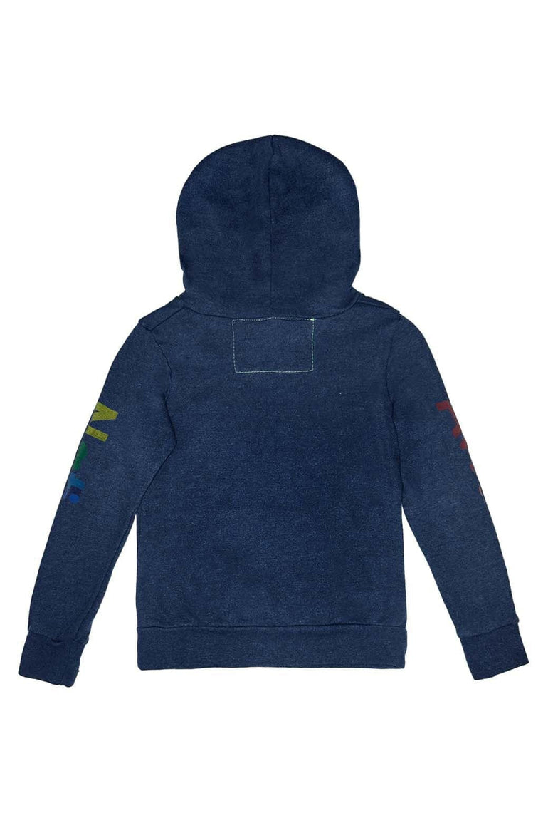 KID'S AVIATOR NATION SMALL ASPEN PULLOVER HOODIE - NAVY Kid's Hoodies Aviator Nation