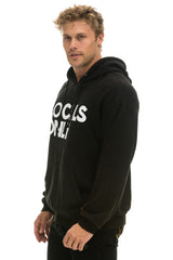 LOCALS ONLY RELAXED PULLOVER HOODIE - BLACK Hoodie Aviator Nation 