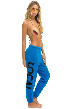LOCALS ONLY SWEATPANTS - OCEAN Women's Sweatpants Aviator Nation 