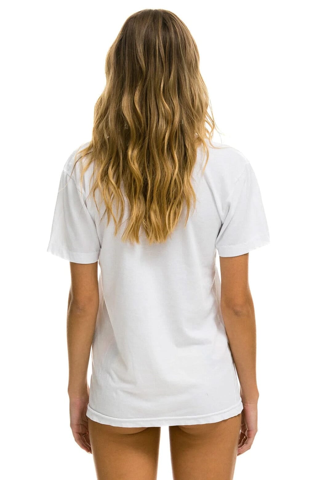 LOCALS ONLY TEE - WHITE Tees Aviator Nation 