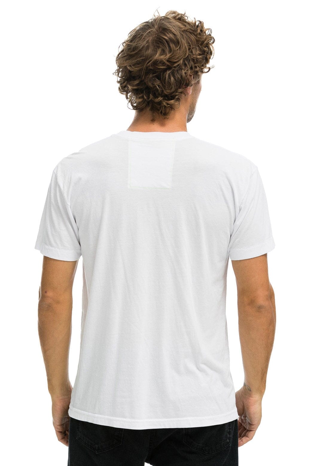 LOCALS ONLY TEE - WHITE Tees Aviator Nation 
