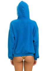 LOGO PULLOVER RELAXED HOODIE - OCEAN Hoodie Aviator Nation 