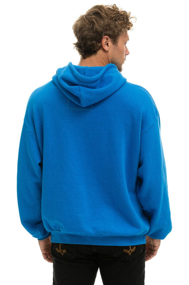 LOGO PULLOVER RELAXED HOODIE - OCEAN Hoodie Aviator Nation 