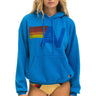 LOGO PULLOVER RELAXED HOODIE - OCEAN Hoodie Aviator Nation 