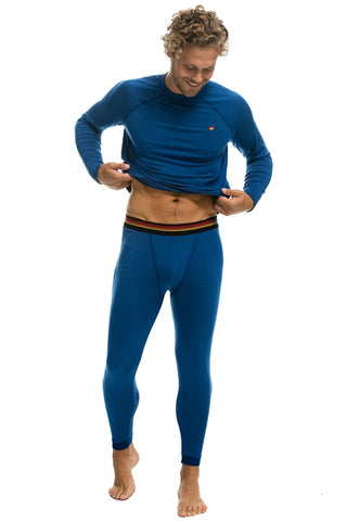MEN'S MICRO MODAL BASE LAYER SET - ROYAL Men's Outerwear Aviator Nation 