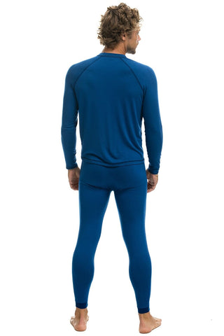 MEN'S MICRO MODAL BASE LAYER SET - ROYAL Men's Outerwear Aviator Nation 