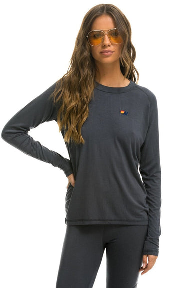 MICRO MODAL BASE LAYER TOP - TITANIUM Women's Base Layer Aviator Nation 