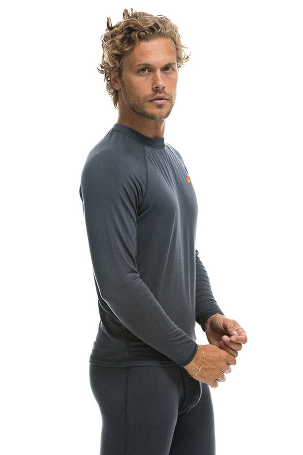 MICRO MODAL BASE LAYER TOP - TITANIUM Women's Base Layer Aviator Nation 
